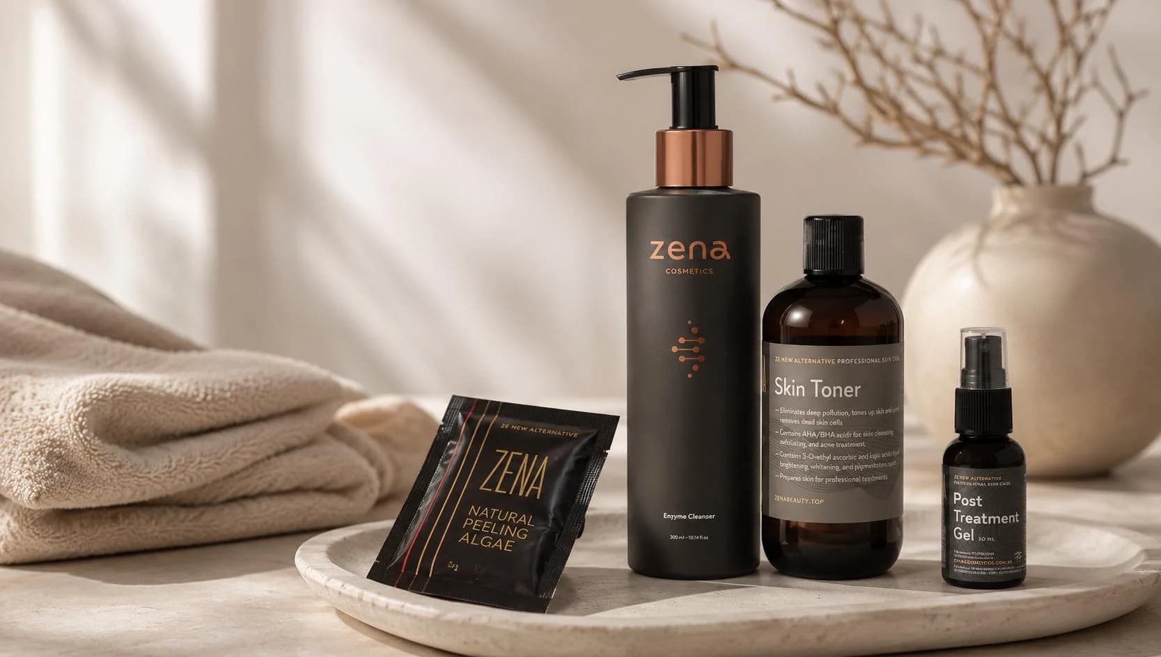ZENA Algae Peeling Schulung