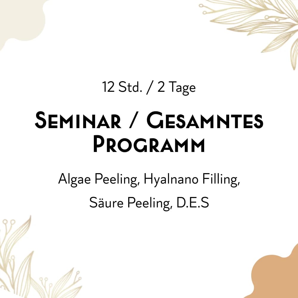 Seminar / Gesamtes Programm