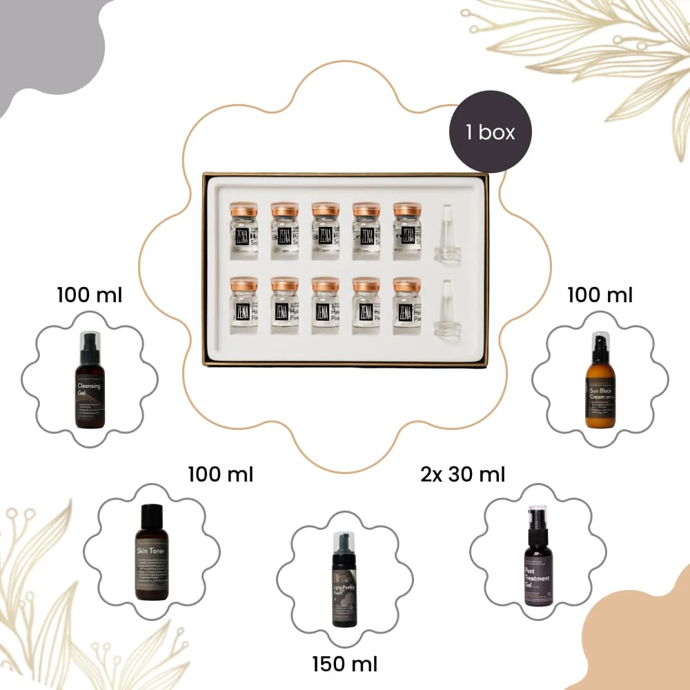 Express-Behandlung — dehydrierte Haut · 4 Ampullen-Set